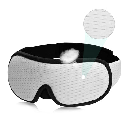 LunaRest™ 3D Sleep Mask – Padded, Light-Blocking Eye Comfort
