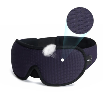 LunaRest™ 3D Sleep Mask – Padded, Light-Blocking Eye Comfort